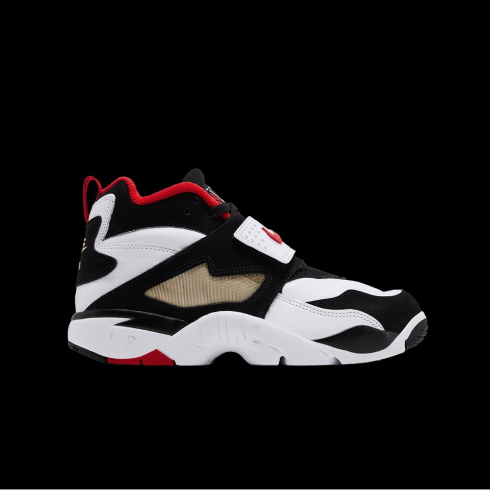 Nike Air Diamond Turf - White, Red, Black